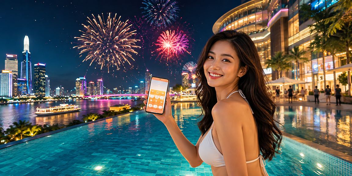 Người dùng TP.HCM tham gia lễ hội nhận cashback và khuyến mãi trực tuyến tại nền tảng giải trí