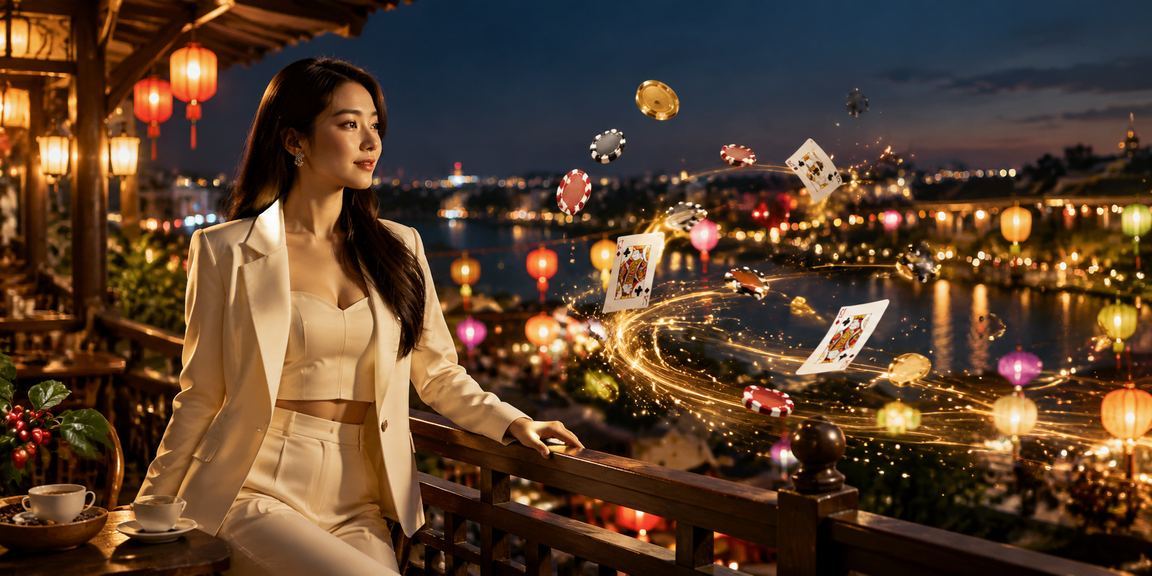 Người chơi bài tại Huế thưởng thức trò chơi bài trực tuyến cùng ly cà phê