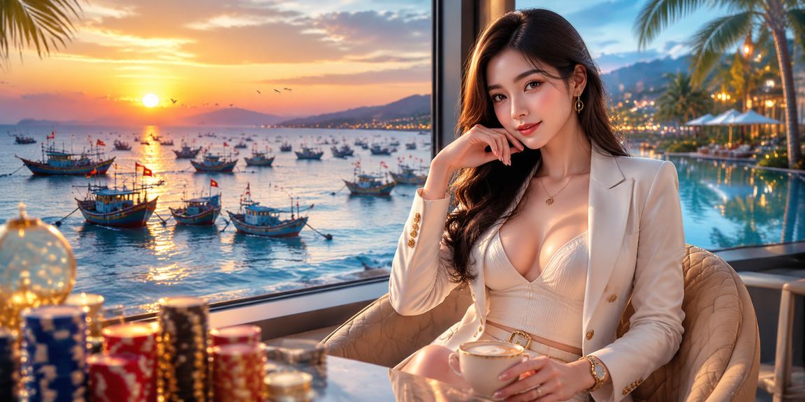 Người dùng tại bãi biển Mũi Né nhận hoàn tiền và khuyến mãi thưởng qua nền tảng trực tuyến